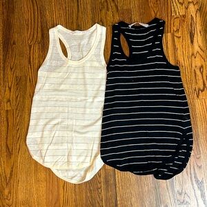 2 Athleta tank tops women’s XXS